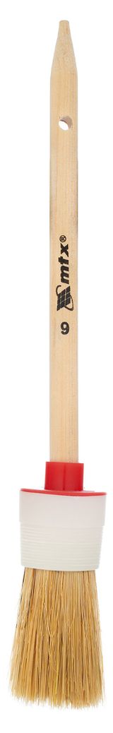 Изображение товара Кисть круглая MTX №6 с натуральной щетиной, 30 мм