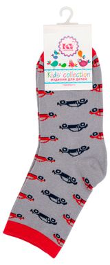 Изображение товара Носки детские «Красная Ветка» с машинами красные, р. 14-16