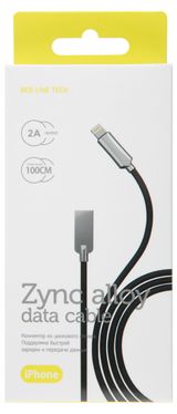 Изображение товара Кабель Red Line USB-8PIN 1 м 2А черный