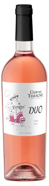 Изображение товара Вино Chateau TAMAGNE DUO розовое сухое Россия, 0,75 л