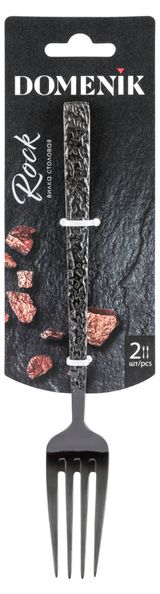 Изображение товара Вилка столовая Domenik Rock Black, 2 шт