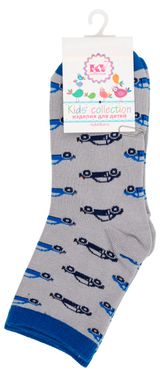 Изображение товара Носки детские «Красная Ветка» с машинами синие, р. 18-20