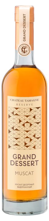 Изображение товара Вино крепленое Chateau TAMAGNE Grape Dance Мускат ликерное выдержанное Россия, 0.5 л