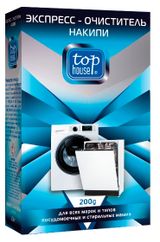 Изображение товара Экспресс-очиститель накипи Top House для всех типов стиральных и посудомоечных машин, 200 г