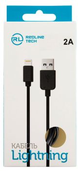 Изображение товара Кабель Red Line USB -8 – pin для Apple черный, 1 м