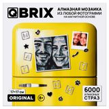 Изображение товара Фото-мозаика алмазная QBRIX на магните, 17х17 см