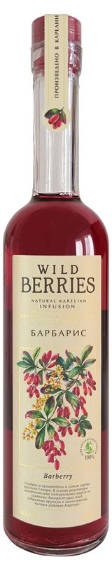 Изображение товара Настойка сладкая Wild Berries Barberry Барбарис Россия, 0,5 л