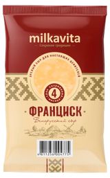 Изображение товара Сыр полутвердый Франциск Milkavita 45% БЗМЖ Беларусь, 180 г