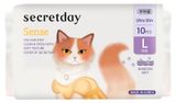Изображение товара Прокладки гигиенические Secret Day Sense размер L, 10 шт