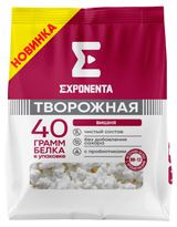 Изображение товара Творог Exponenta творожная вишня без добавления сахара 0% БЗМЖ Беларусь, 250 г
