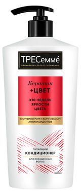 Изображение товара Кондиционер для окрашенных волос «ТРЕСеммé» Keratin color с протеинами шелка, 630 мл
