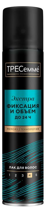 Изображение товара Лак для волос «ТРЕСеммé» Экстра-объем, 250 мл