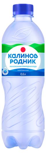 Изображение товара Вода минеральная «Калинов Родник» газированная, 500 мл