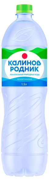 Изображение товара Вода «Калинов Родник» минеральная негазированная, 1,5 л