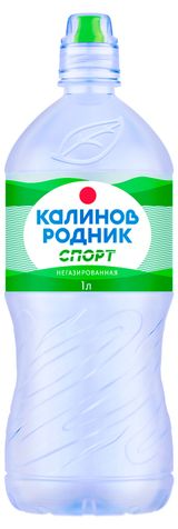 Изображение товара Вода минеральная «Калинов Родник» Спорт негазированная, 1 л