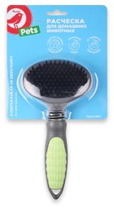 Изображение товара Расческа для собак АШАН Красная птица, 20х10,5 см