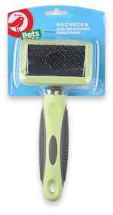 Изображение товара Расческа для кошек АШАН Красная птица, 18,1х8,1 см