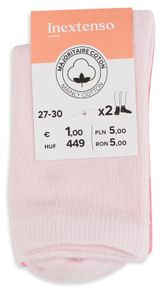 Изображение товара Носки для девочки InExtenso, 2 шт