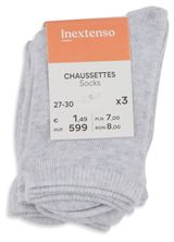Изображение товара Носки для девочки InExtenso, 3 шт