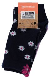 Изображение товара Носки для девочки InExtenso, 3 шт