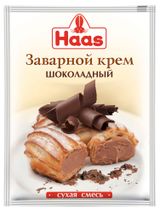 Изображение товара Смесь сухая HAAS Крем заварной шоколадный, 100 г