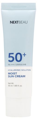 Изображение товара Крем солнцезащитный для лица NEXTBEAU Увлажняющий с гиалуроновой кислотой SPF 50+, 55мл