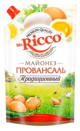 Изображение товара Майонез Mr. Ricco Провансаль Традиционный 50%, 340 г