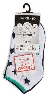 Изображение товара Носки для мальчика InExtenso, 3 шт