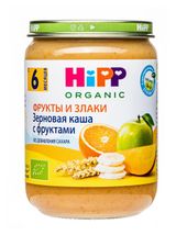 Изображение товара Пюре злаковое HiPP Каша с фруктами с 6 мес., 190 г