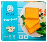 Изображение товара Котлеты рыбные Фиш-филе POLAR из тресковых пород в панировке замороженные, 400 г