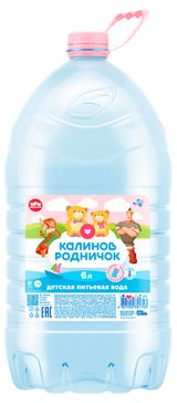 Изображение товара Вода питьевая детская «Калинов Родничок» с рождения, 6 л