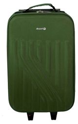 Изображение товара Чемодан мягкий Airport зеленый 2 колеса, р XS