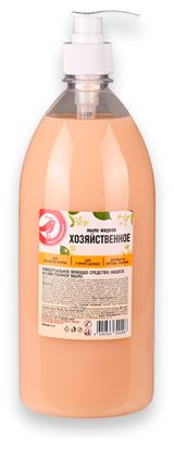 Изображение товара Мыло хозяйственное АШАН Красная птица жидкое, 1 л
