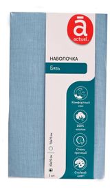 Изображение товара Наволочка Actuel Светло-синий, 50х70 см 1 шт