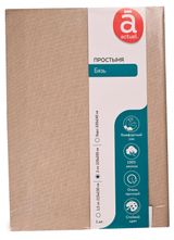 Изображение товара Простыня Actuel пшеничная, 200х220 см