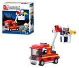 Изображение товара Конструктор Sluban Пожарный серия 1, 1 шт в ассортименте