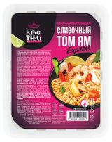 Изображение товара Лапша быстрого приготовления Kingthai Kitchen Сливочный ТомЯм, 90 г