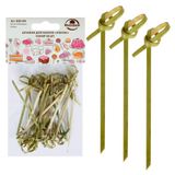 Изображение товара Шпажки для канапе «Мультидом» Узелок, 24 шт