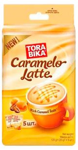 Изображение товара Кофейный напиток Torabika Caramelo Latte Индонезия, 5х25 г