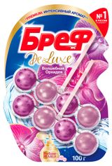 Изображение товара Туалетный блок «Бреф» Делюкс Волшебная орхидея, 2x50 г