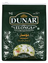 Изображение товара Рис длиннозерный Dunar Басмати Элонга Индия, 1 кг
