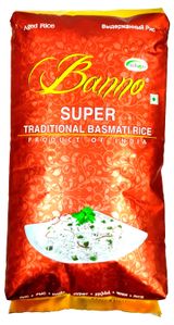 Изображение товара Рис длиннозерный Banno Басмати Супер Индия, 500 г