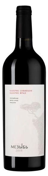 Изображение товара Вино «Усадьба Мезыбь» Каберне Совиньон Фран красное сухое Россия, 0,75 л
