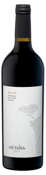 Изображение товара Вино «Усадьба Мезыбь» Мерло красное сухое Россия, 0,75 л