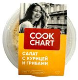 Изображение товара Салат Cook Chart с курицей и грибами, 180 г