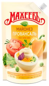 Изображение товара Майонез «МАХЕЕВЪ» Провансаль 50,5%, 380 мл