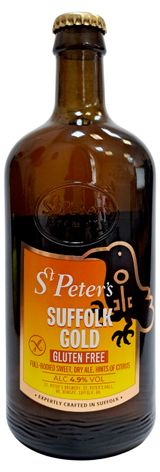 Изображение товара Пиво St. Peter's Suffolk Gold Gluten free светлое фильтрованное 4,9%, 500 мл