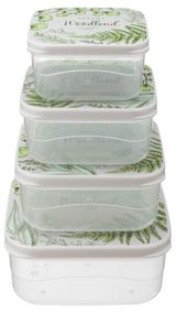 Изображение товара Комплект контейнеров Phibo с декором, 4 шт