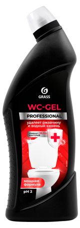 Изображение товара Чистящее средство для сантехники Grass «WC-gel Professional» от ржавчины, 750 мл