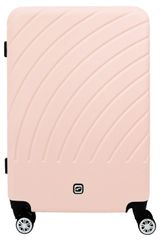 Изображение товара Чемодан жетский Airport розовый 8 колес, р L